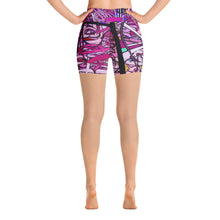 Load image into Gallery viewer, LOVE: IN PINK Women’s Yoga Shorts