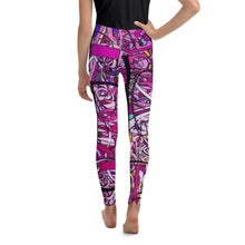 Load image into Gallery viewer, LOVE: IN PINK Tween Leggings