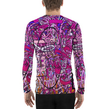 Load image into Gallery viewer, LOVE: IN PINK Men&#39;s Rash Guard