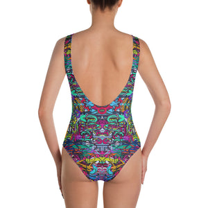 STARGAZE One-Piece Custom Printed Swimsuit