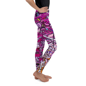 LOVE: IN PINK Tween Leggings