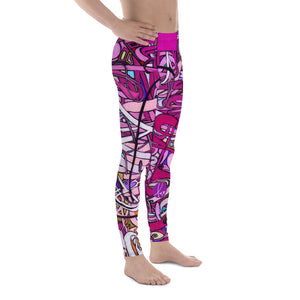 LOVE: IN PINK Men's Leggings