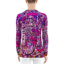 Load image into Gallery viewer, LOVE: IN PINK Women&#39;s Rash Guard
