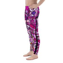 Load image into Gallery viewer, LOVE: IN PINK Men&#39;s Leggings