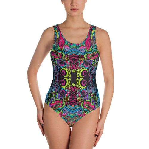 ARIA One-Piece Custom Printed Swimsuit