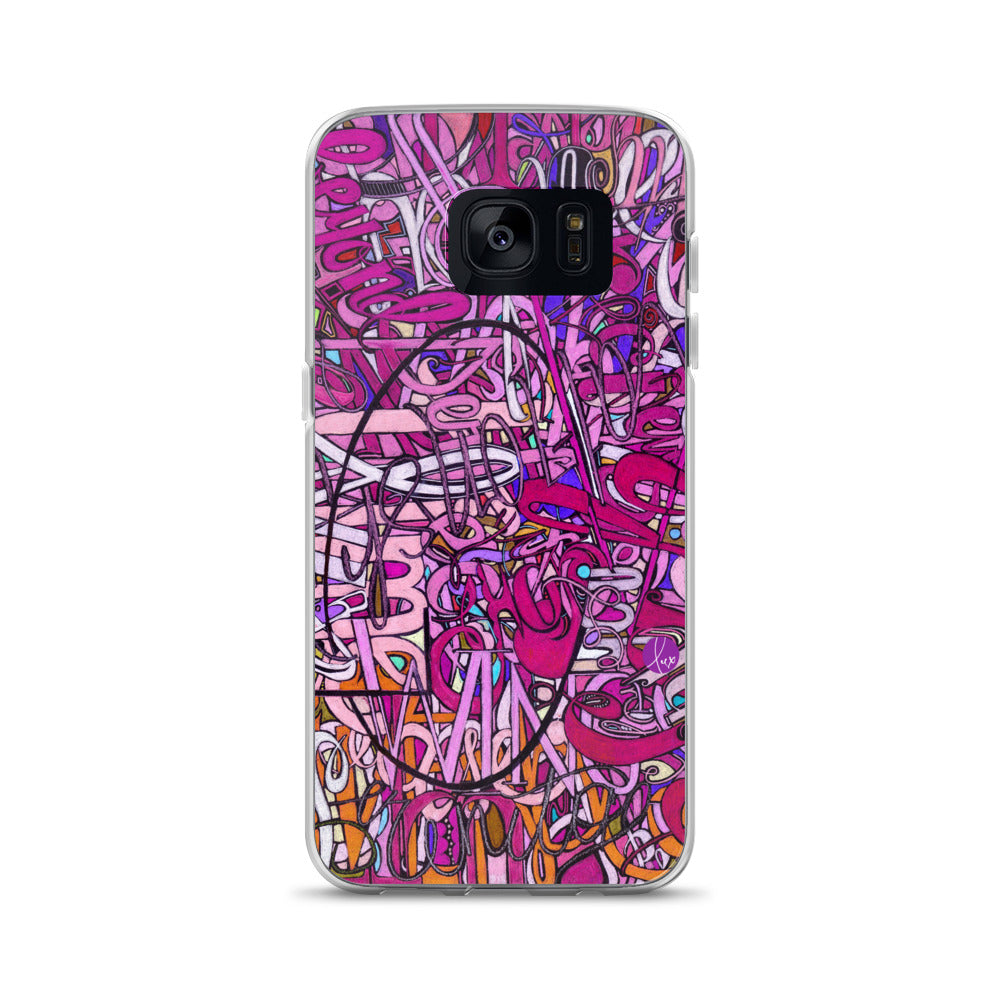 LOVE: IN PINK Samsung Phone Case