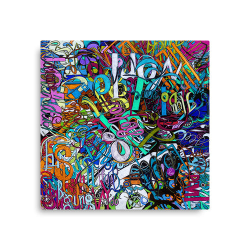 CARNELIAN BLUE Canvas Statement Print