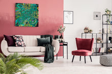 Load image into Gallery viewer, FAMILY GREEN Canvas Statement Print