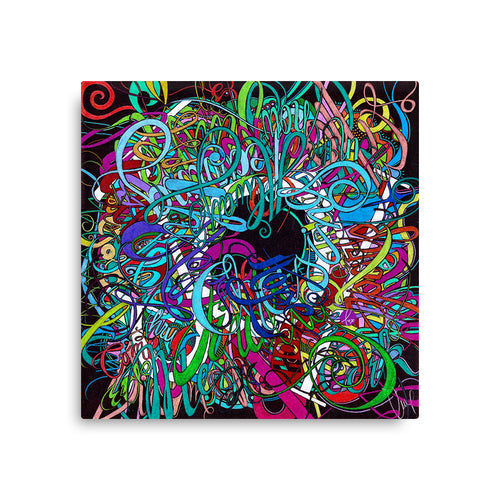 JOY Canvas Statement Print