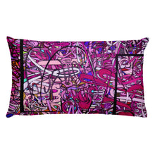 Load image into Gallery viewer, LOVE: IN PINK Rectangle Accent Throw Pillow
