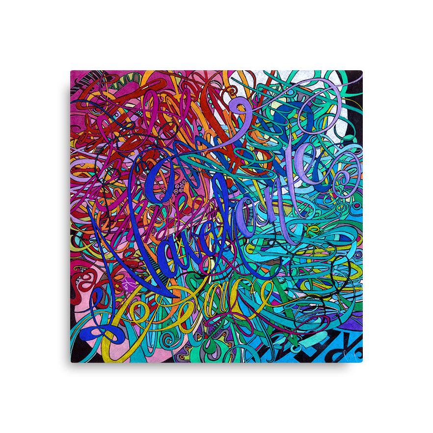 NAVAHANTE Canvas Statement Print