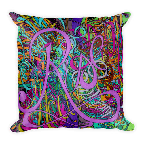 RISE Throw Pillow