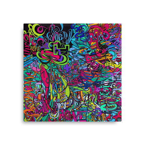 MELODY OF A MUSE Canvas Statement Print